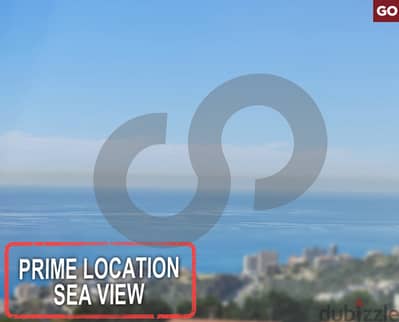 prime location- Sea view -kfarhbab  ghazir/كفرحباب  غزير REF#GO118489