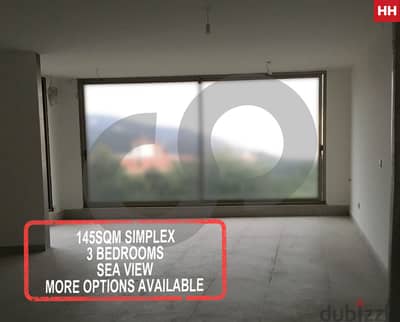 145sqm simplex-Seaview-Bsalim, Metn REF#HH118246