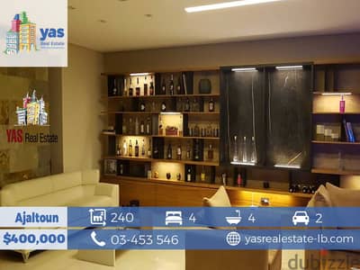 Ajaltoun 240m2 | High-End | Prime | View | Furnished | Unique |