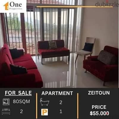 APARTMENT FOR SALE IN ZEITOUN