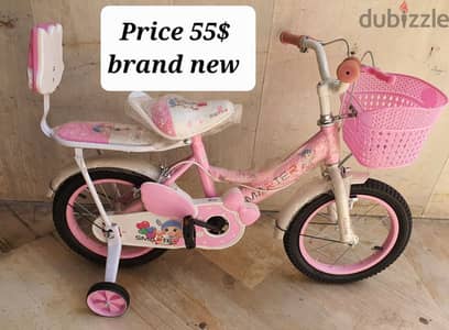 Girls bike pink Size 12"