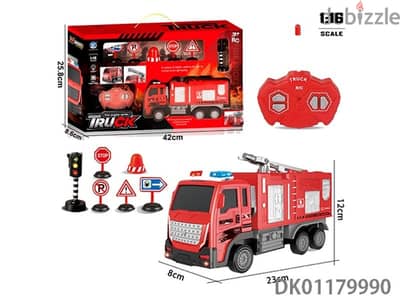 German store rc fire truck scale 1:16