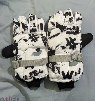 1 Pair Ski Gloves