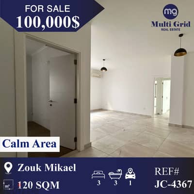 JC-4367 / Apartment for Sale in Zouk Mikael, شقة للبيع في زوق مكايل