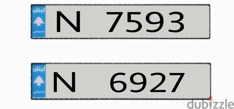 7593 N Beautiful Plate Number for date of birthday 7/5/93 0