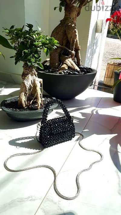 HandMade Crystal Beads Bag