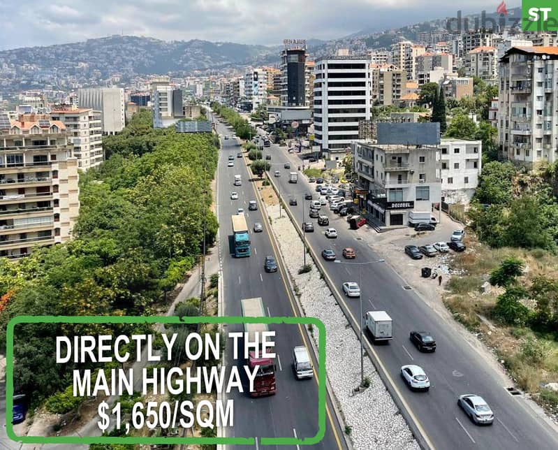 DIRECTLY ON THE MAIN HIGHWAY- Jounieh /جونيه  REF#ST118522 0