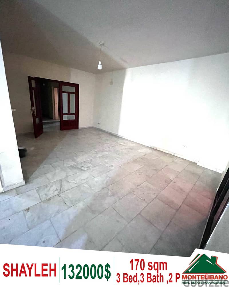 Ground floor 170 sqm apartment for sale in Shayleh . 0