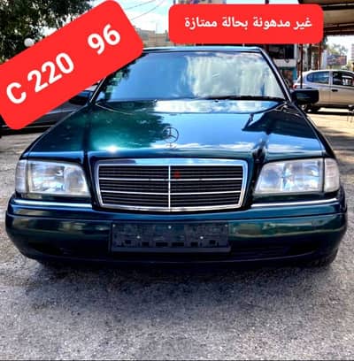 1996  C 220 full automatic شبه جديدة