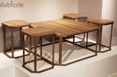 Table Sets 5 Pieces - طقم طاولات ٥ قطع