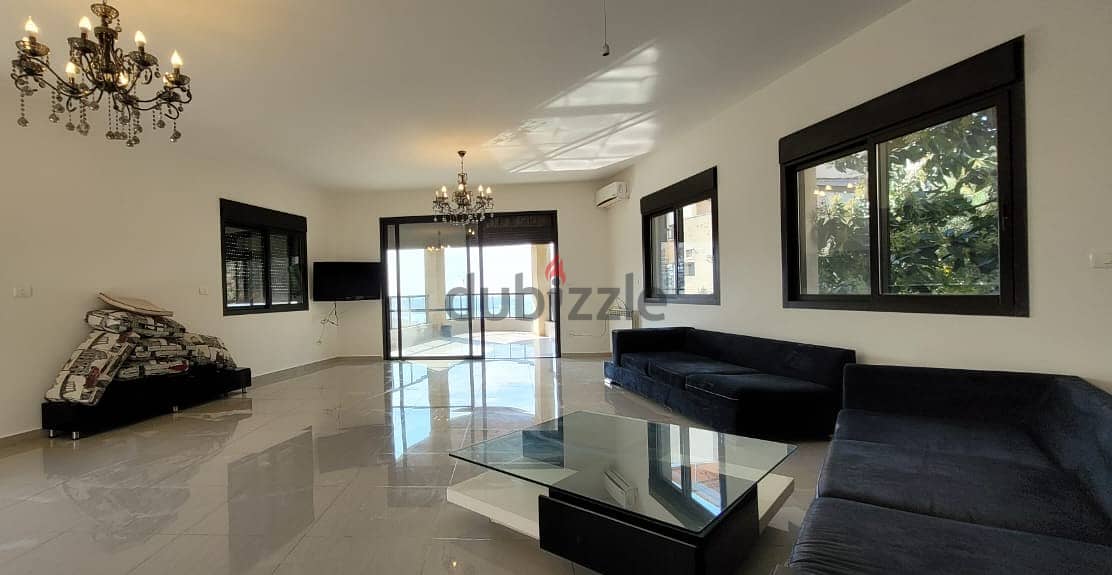 Semi Furnished Apartmen+Sea view 4 Rent in Beit El Chaar - بيت الشعار 0