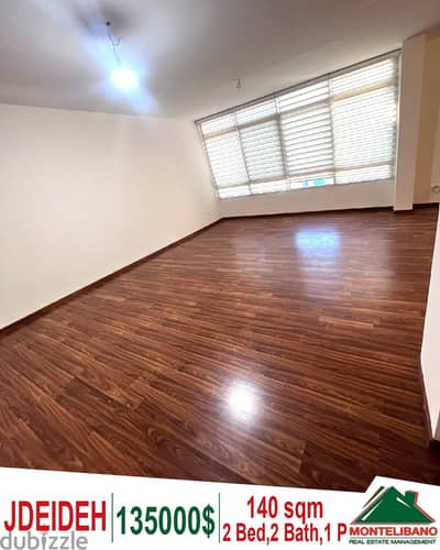 Fully Renovated 140 sqm apartment for sale in Jdeideh .