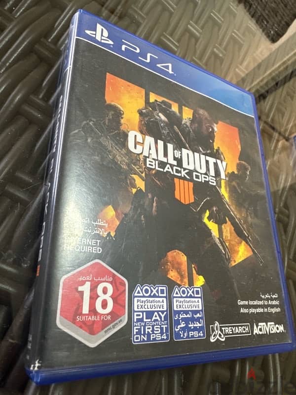 Cd Call Of Duty Black ops 4 0