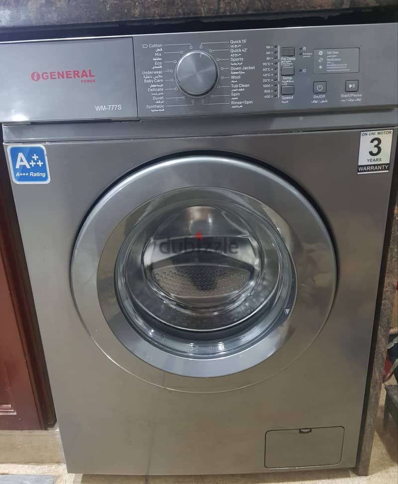 Washer General 7kg Silver 0