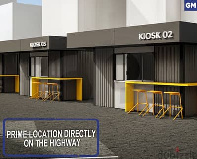 KIOSK- prime location directly on the highway-Mar Roukoz REF#GM118543