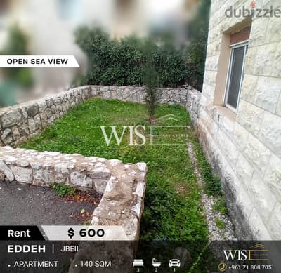 140 SQM Apartment for RENT in Eddeh-Jbeil!