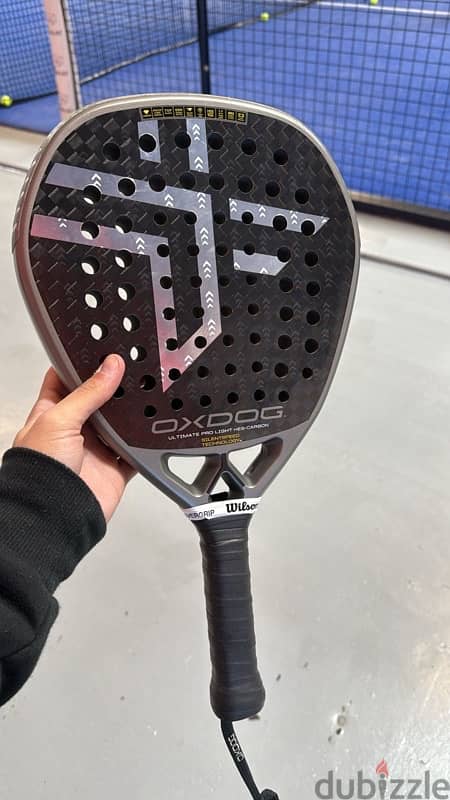 Oxdog 2024 ultimate light padel racket 1