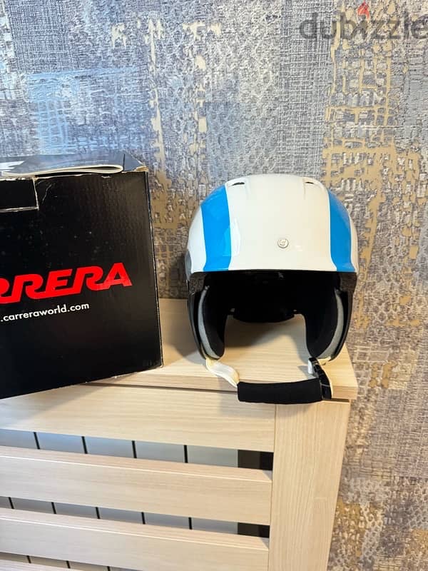 carrera ski helmet  size 49-52cm never worn, half price 3