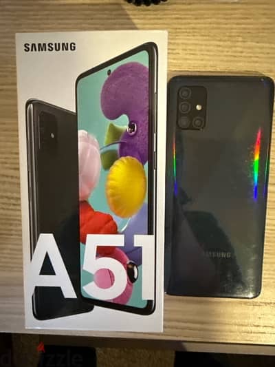 A51 for sale with (Repaired Screen )