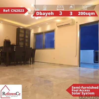 Prime apartment with Pool in Dbayeh شقة مميزة مع مسبح في ضبية