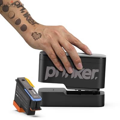 Prinker Tattoo Machine with extra ink cartridge and spray