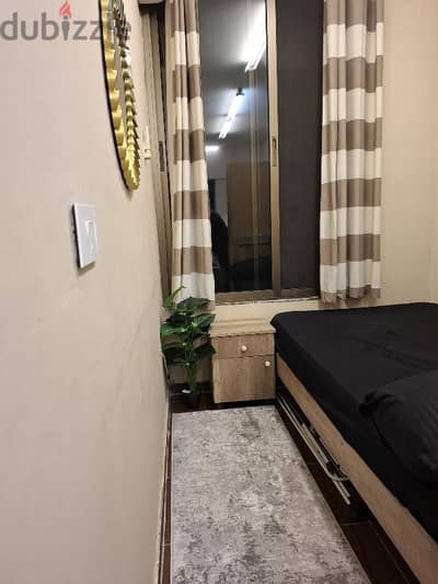 studio for rent Monthly 24h electricity for one person fully furnished