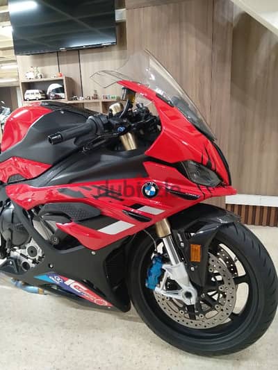 Bmw s1000rr model 2023 company source & warranty 3800klm on odo