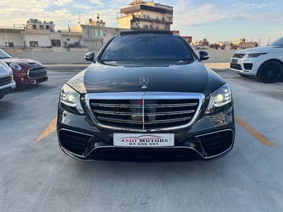 Mercedes-Benz S-Class 2015  look 2018 سنتر ميرنا الشالوحي low mileage