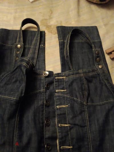 salopette/overall jeans