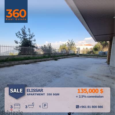 Apartment for sale in elissar Mtayleb cornet chehwan