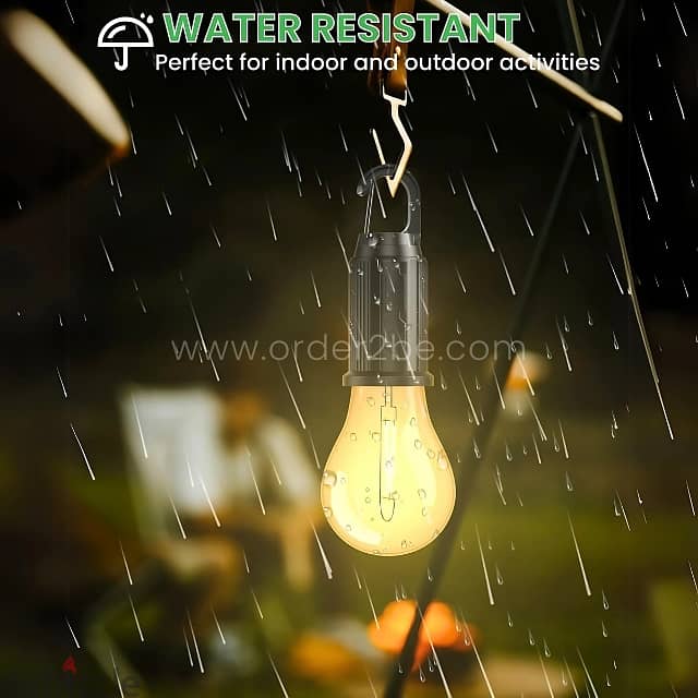 Hanging Camping Lantern – Waterproof LED w/ 3 Light Modes 8