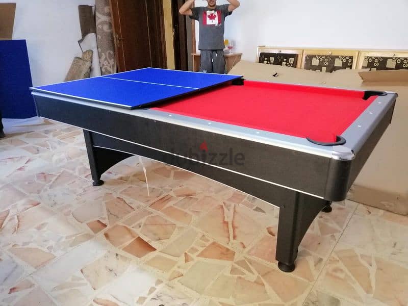 Pool billiard table + Ping Pong 2