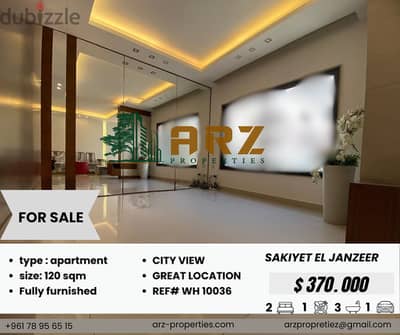 120 SQM apartment for sale in sakiet el janzir