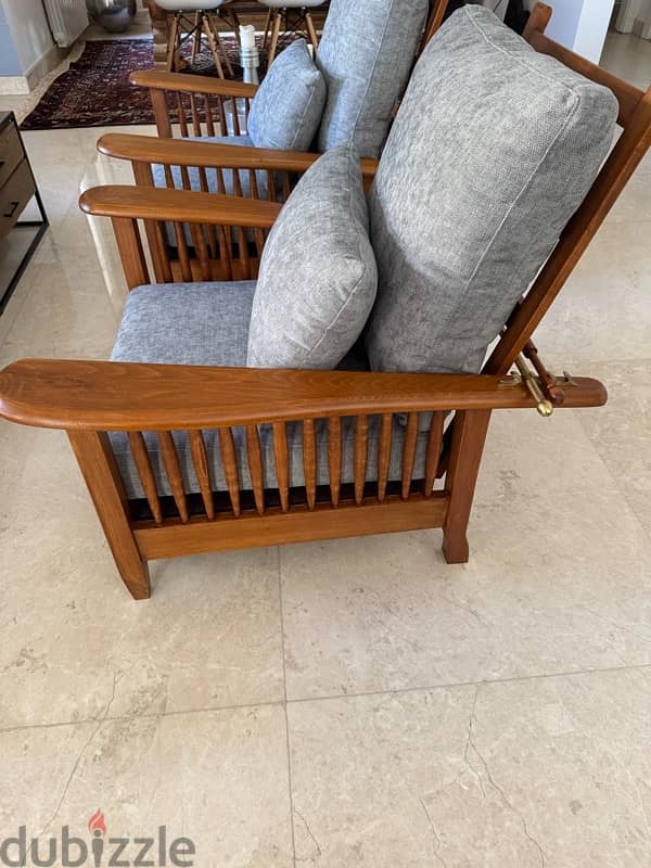 wooden twin chairs 2