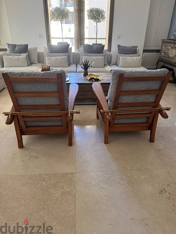 wooden twin chairs 3