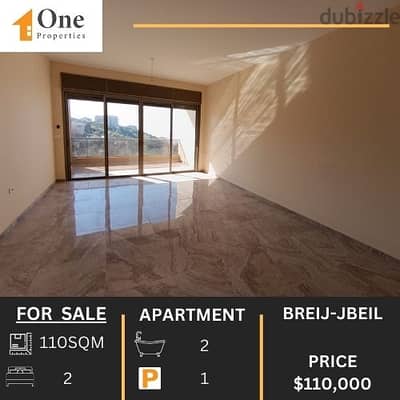 APARTMENT FOR SALE IN BREIJ- JBEIL