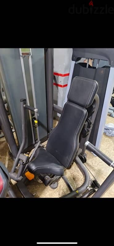 adjustable chest press like new