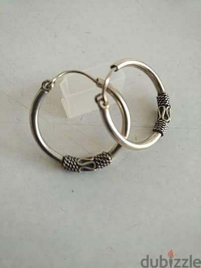 Old silver earrings - Not Negotiable