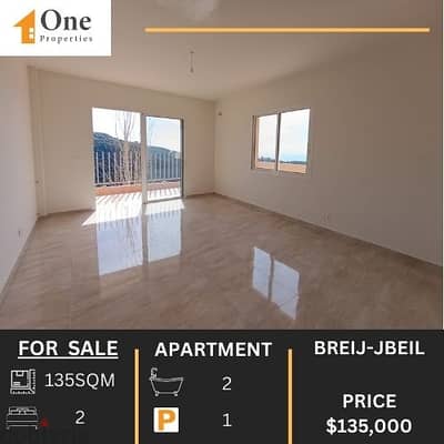 APARTMENT FOR SALE IN BREIJ- JBEIL