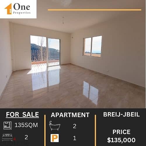 APARTMENT FOR SALE IN BREIJ- JBEIL 0