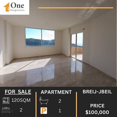 APARTMENT FOR SALE IN BREIJ- JBEIL