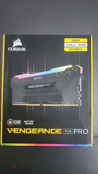 corsair vengeance rgb pro 32gb 2x16gb ddr4 3600