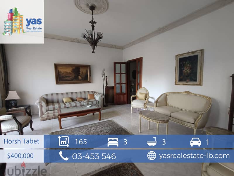 Horsh Tabet 165m2 | Well maintained  | Ideal Location | AA/EH | 0