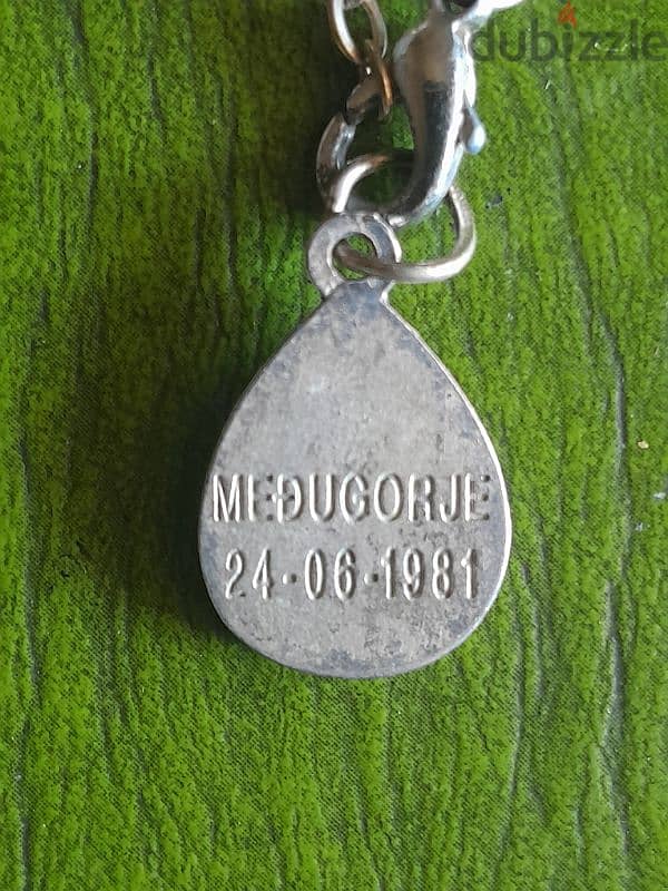 Međugorje pendant & bracelet 1981 Vintage 1