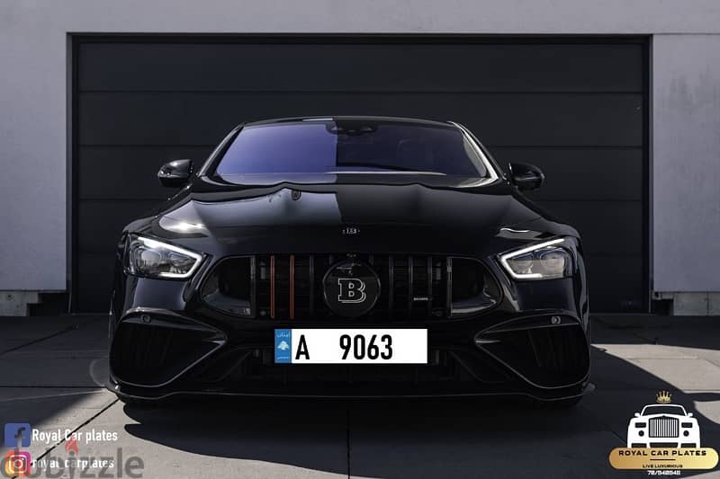 A 9063     Special car plate number for sale 1