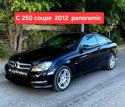 C 250 coupe model 2012 high package excellent condition