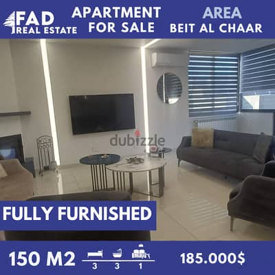 Apartment For Sale in Beit Al Chaar شقة للبيع في بيت الشعار