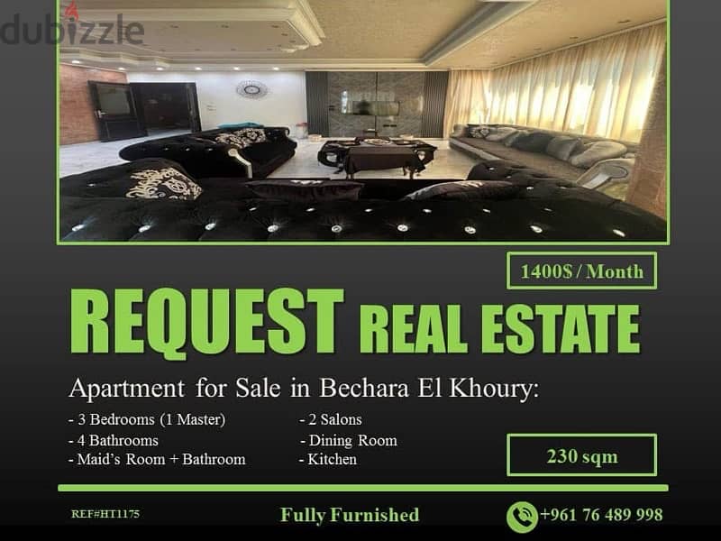 Apartment for Rent in Bechara El Khoury | شقة للإيجار في بشارة الخوري 0