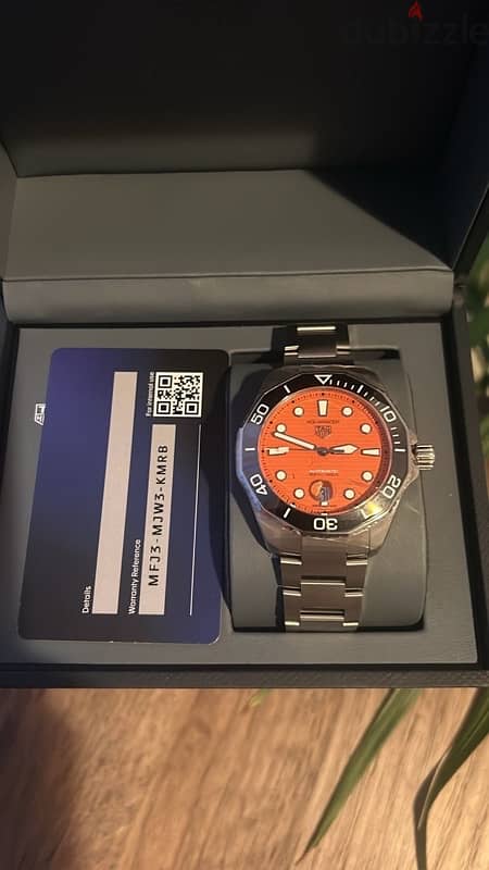 TAG HEUER AQUARACER PROFESSIONAL 300 ORANGE DIVER 2