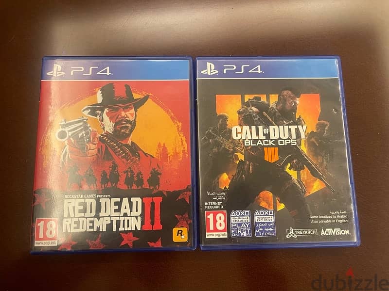 Red Dead Redemption 2 + Call Of Duty Black Ops Both For 30$ 0